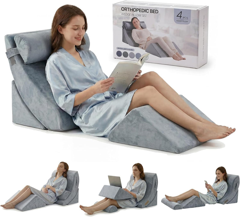 4pcs Orthopaedic Bed Wedge Set — 55CM Wide