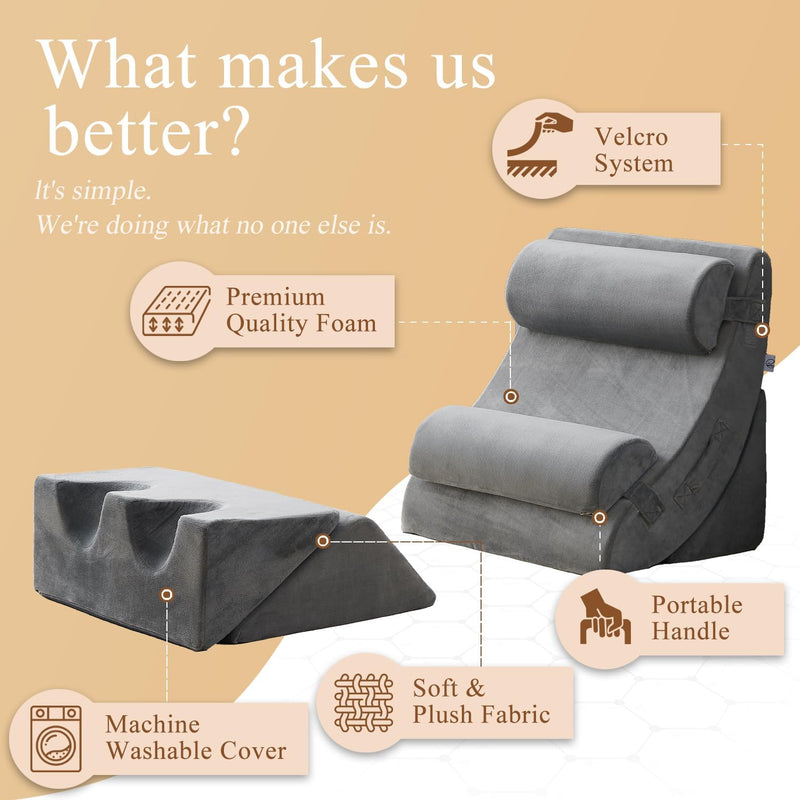 4pcs Orthopaedic Bed Wedge Set — 55CM Wide
