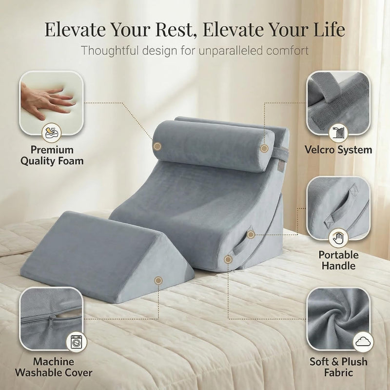 4pcs Orthopaedic Bed Wedge Set — 55CM Wide