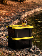 4x15L Storage Boxes Plastic Box with Lids Container