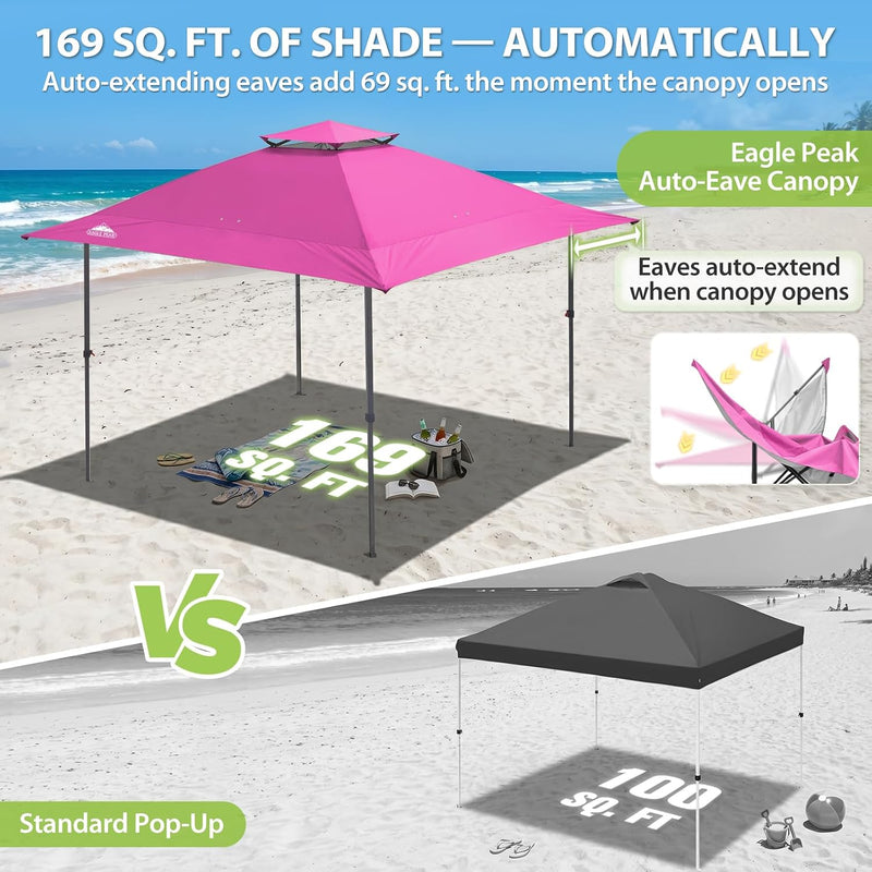 4x4 M Straight Leg Pop Up Canopy Tent