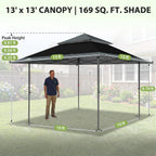 4x4 M Straight Leg Pop Up Canopy Tent