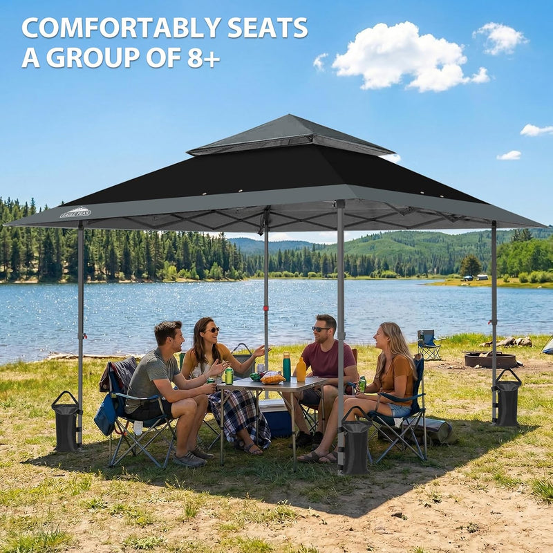 4x4 M Straight Leg Pop Up Canopy Tent