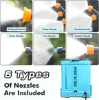 5.2 Gallon Backpack Battery Powered Garden Sprayer 0-100PSI