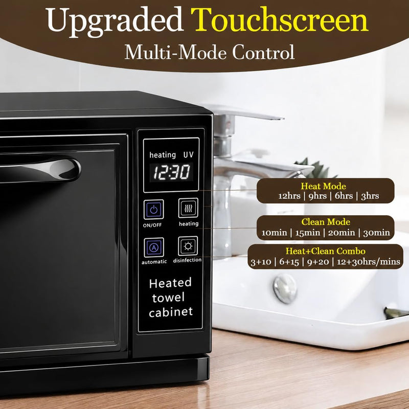 5.5L Hot Towel Warmer Cabinet with UV Light