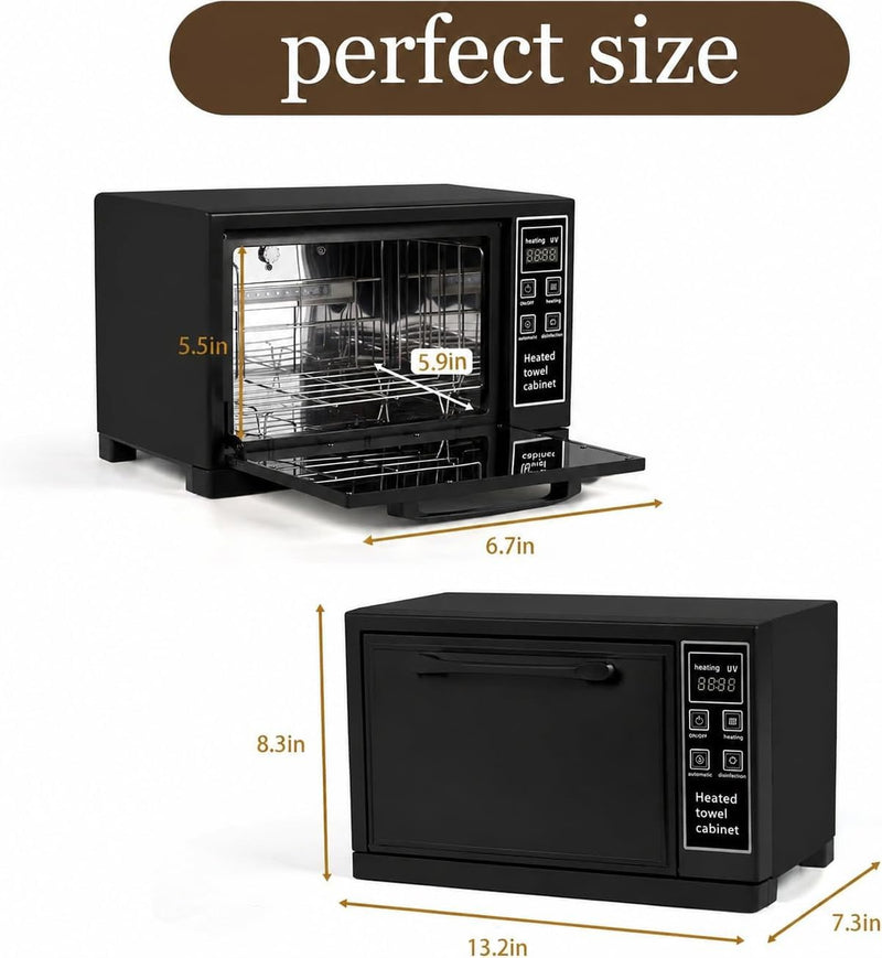 5.5L Hot Towel Warmer Cabinet with UV Light