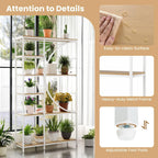 5 6-Tier Bookcase 175 177CM