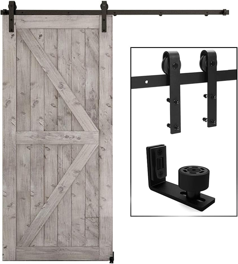 5.6FT Sliding Door Track Barn Hardware Kit