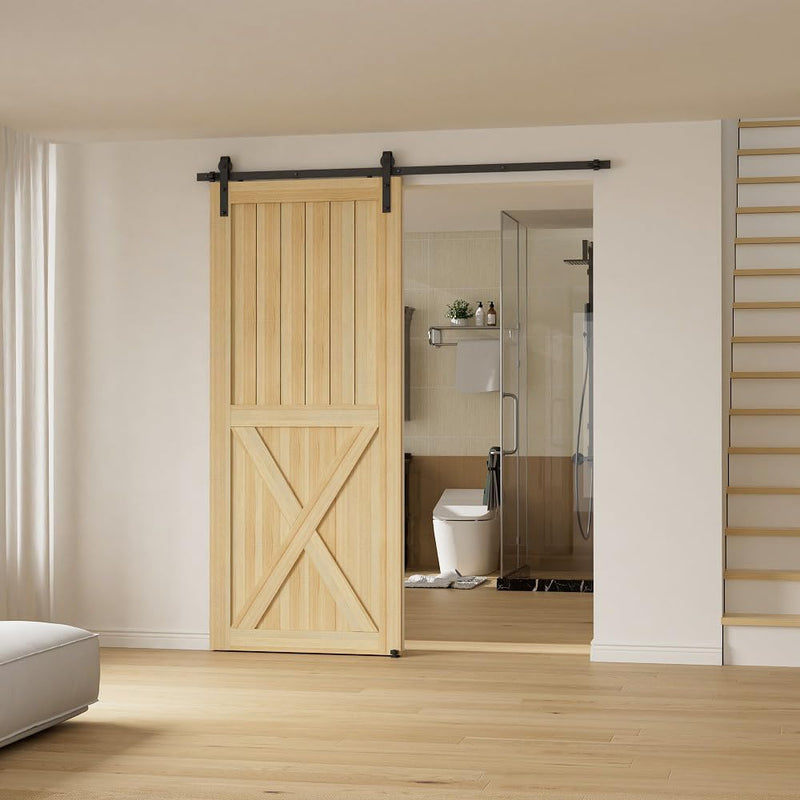 5.6FT Sliding Door Track Barn Hardware Kit