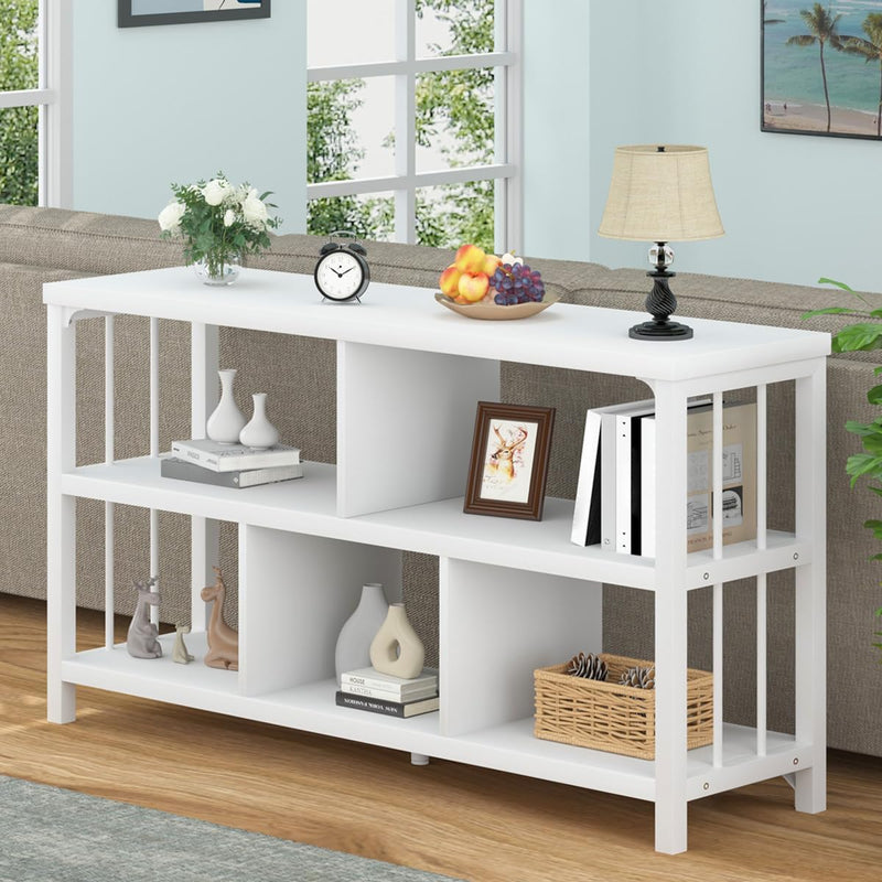 5 Cube Storage Organiser Bookshelf Low Bookcase
