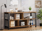 5 Cube Storage Organiser Bookshelf Low Bookcase