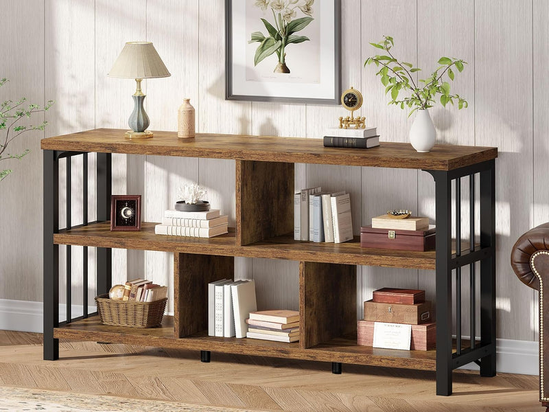 5 Cube Storage Organiser Bookshelf Low Bookcase