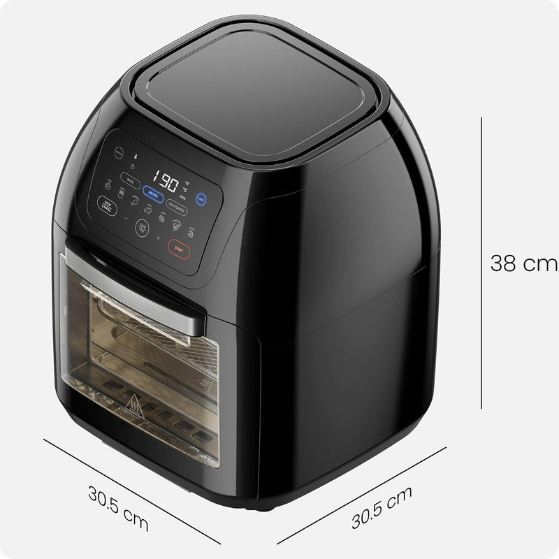 5-In-1 Air Fryer Oven with Rotisserie 10L 1800W