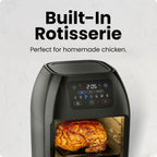 5-In-1 Air Fryer Oven with Rotisserie 10L 1800W