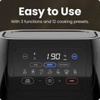 5-In-1 Air Fryer Oven with Rotisserie 10L 1800W