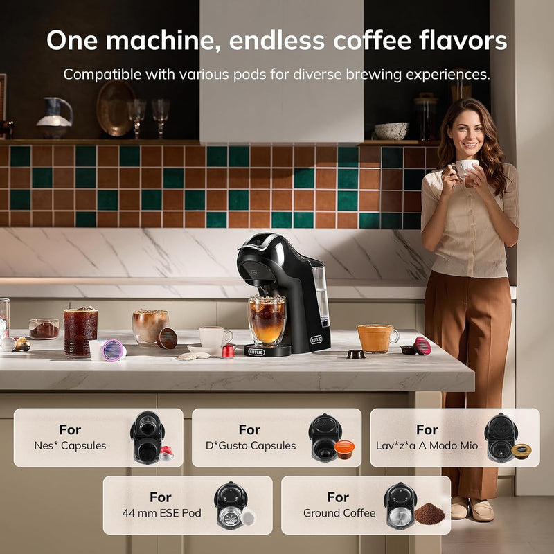 5 in 1 Coffee Pod Machine Capsule