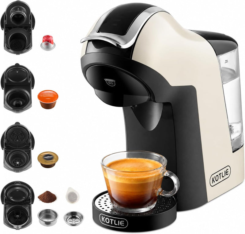 20 Bar 5 In1 Capsule Coffee Machine