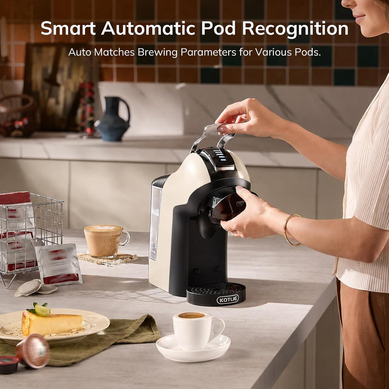 20 Bar 5 In1 Capsule Coffee Machine