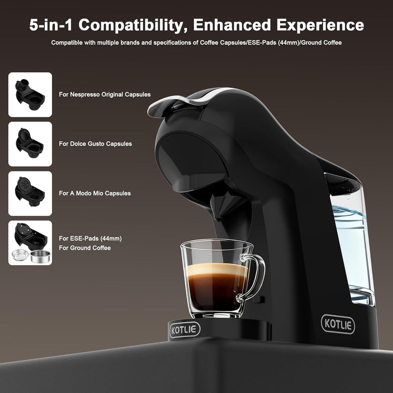 5 in 1 Coffee Pod Machine Capsule