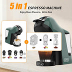 5 in 1 Coffee Pod Machine Capsule