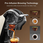 20 Bar 5 In1 Capsule Coffee Machine