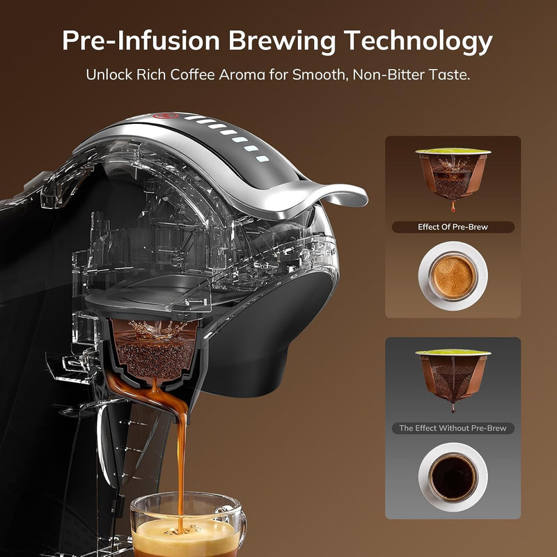 5 in 1 Coffee Pod Machine Capsule