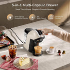 20 Bar 5 In1 Capsule Coffee Machine