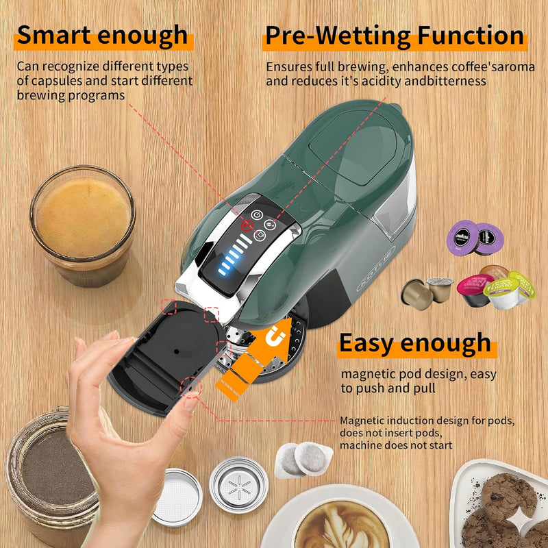 5 in 1 Coffee Pod Machine Capsule