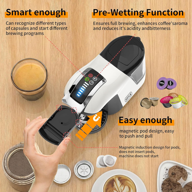 5 in 1 Coffee Pod Machine Capsule