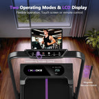 5-In-1 Foldable Treadmills for Home with 9
