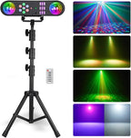 5-In-1 LED Dj Stand Light System with Kaleidoscope