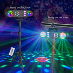 5-In-1 LED Dj Stand Light System with Kaleidoscope