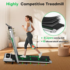 5 in 1 Walking Pad 7.5MPH Foldable Treadmill