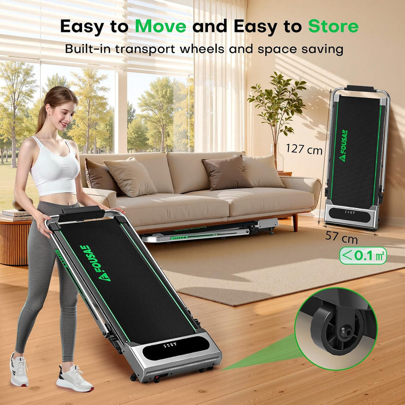 5 in 1 Walking Pad 7.5MPH Foldable Treadmill