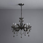 5 Light Chandelier 5 Lamp Pendant Smoked.acrylic Bedroom