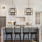 5-Lights Pendant Ceiling Light Industrial Fitting Chandelier