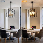 5-Lights Pendant Ceiling Light Industrial Fitting Chandelier