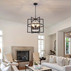 5-Lights Pendant Ceiling Light Industrial Fitting Chandelier