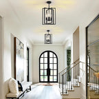 5-Lights Pendant Light Industrial Metal Lighting E27