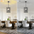 5-Lights Pendant Light Industrial Metal Lighting E27