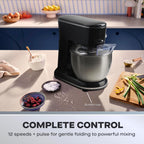 5 Litre Stand Mixer Stainless Steel 5L Bowl