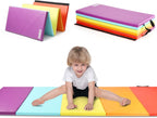 5-Panel Folding Gymnastics Tumbling Mat with Carrying Handles