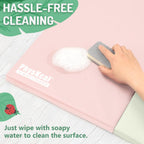 5-Panel Folding Gymnastics Tumbling Mat with Carrying Handles
