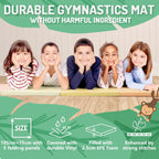 5-Panel Folding Gymnastics Tumbling Mat with Carrying Handles