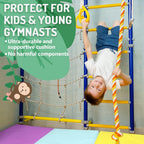 5-Panel Folding Gymnastics Tumbling Mat with Carrying Handles