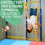 5-Panel Folding Gymnastics Tumbling Mat with Carrying Handles