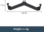 5-Piece Lat Pulldown Attachments Set Versatile V Bars