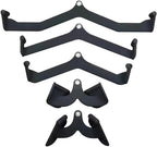 5-Piece Lat Pulldown Attachments Set Versatile V Bars