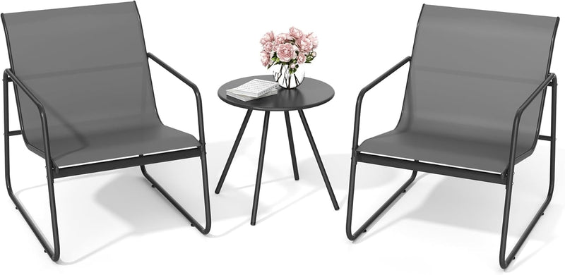 5-Piece Patio Bistro Set Garden Furniture with Table
