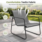 5-Piece Patio Bistro Set Garden Furniture with Table
